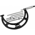 Interchangeable Anvil Micrometer, 2 to 6"