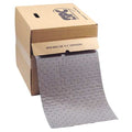 Sorbent Roll, 8 gal, 15 in x 50 ft, Universal, Gray, Polypropylene