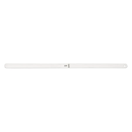 Thickness Gage, 0.029 In, 1/2 x 12 In