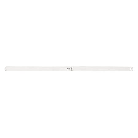 Thickness Gage, 0.023 In, 1/2 x 12 In