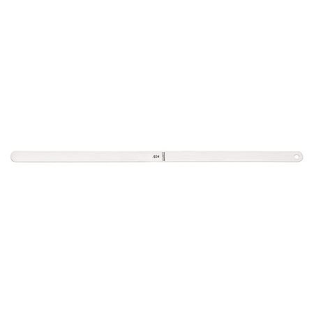 Thickness Gage, 0.024 In, 1/2 x 12 In