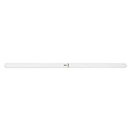 Thickness Gage, 0.026 In, 1/2 x 12 In