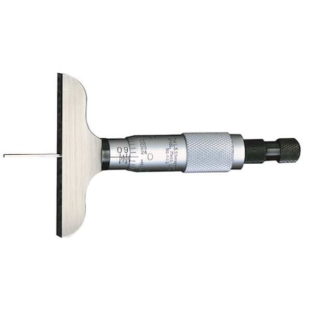 Depth Micrometer, Non-Rotating, 0-3"