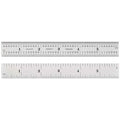 Steel Rule, Heavy Spring-Tempered, 48 In