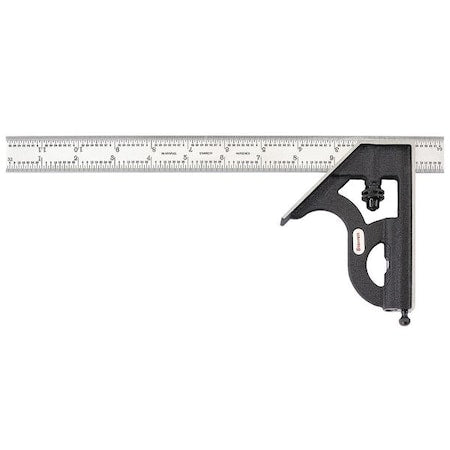 Combination Square, 24 In, 2 Pc