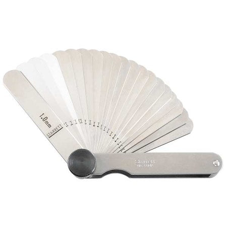 Feeler Gauge Set, Dimension Type Metric