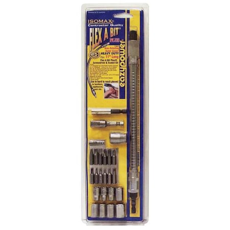 Flex Bit Socket Kit, Pieces 25