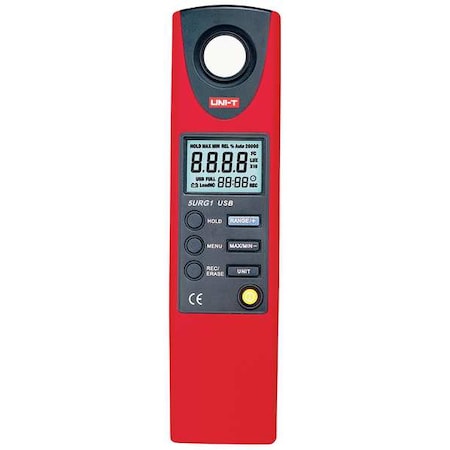 Light Meter, 0 To 2, 000Fc, 0 To 20, 000Lux