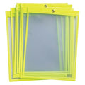 Shop Envelope, Vinyl, 12 in H x 9 in W, Yellow, 25 PK