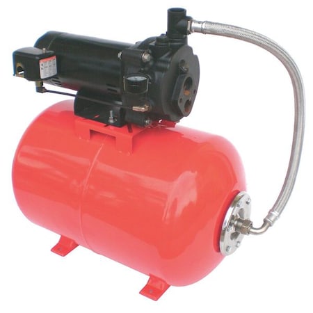 Convertible Jet Pump System,1HP,115/230V