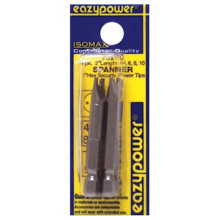 Spanner Power Bit Set, Pieces 4