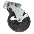 Swivel NSF-Listed Plate Caster, Polyolfin, 3-1/2 in, 250 lb