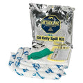 Spill Kit, 7 gal Volume Absorbed per Kit, Bag, Silver