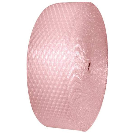 Perforated Anti-Static Bubble Roll 48" x 250 ft., 1/2" Thickness, Pink