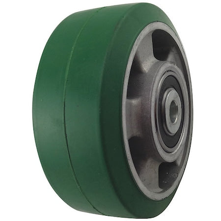 Caster Wheel, Rubber, 5 in., 440 lb.