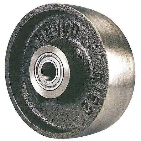 Caster Wheel, Cast Iron, 10 in., 2725 lb.