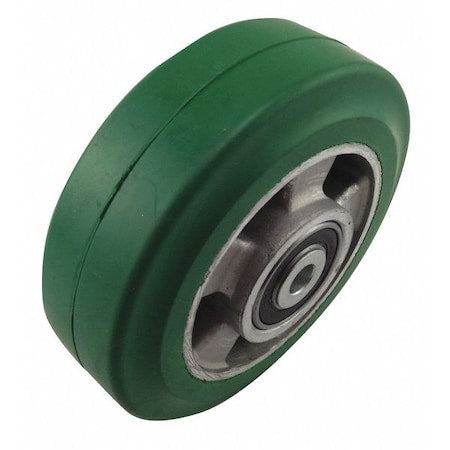 Caster Wheel, Rubber, 6 in., 660 lb.