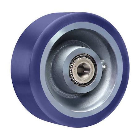 Caster Wheel, Polyurthane, 10 in., 5000 lb.