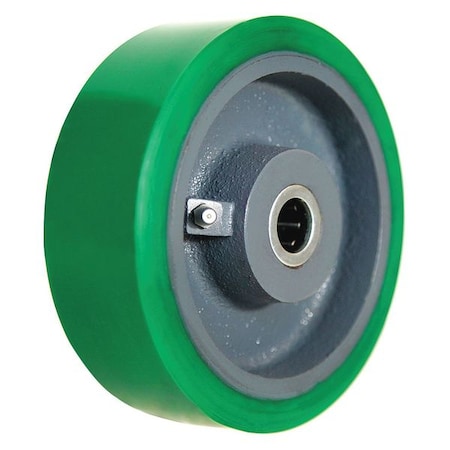 Castr Wheel, Polyurethane, 10 in., 3000 lb.