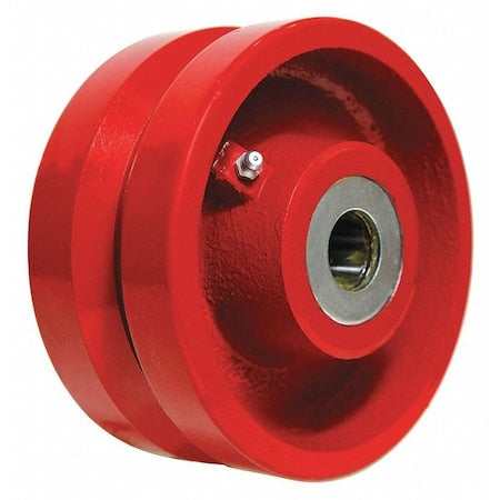 Caster Wheel, Cast Iron, 6 in., 2500 lb.