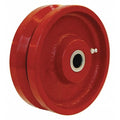 Caster Wheel, Cast Iron, 6 in., 1000 lb.