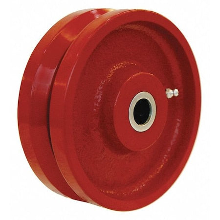 Caster Wheel, Cast Iron, 6 in., 1000 lb.