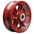 Caster Wheel, Cast Iron, 8 in., 2500 lb.