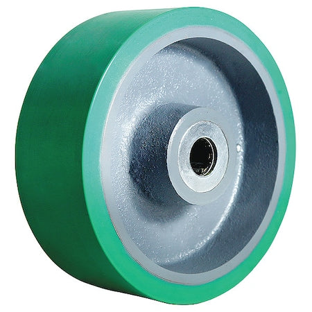 Caster Whel, Polyurethane, 8 in., 2500 lb.