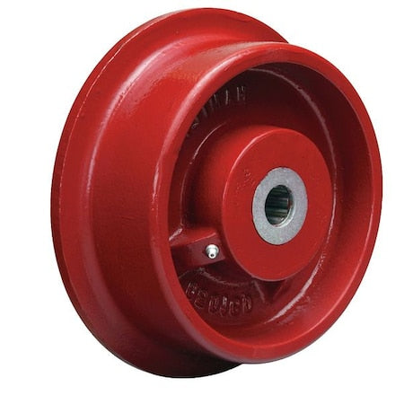 Caster Wheel, Cast Iron, 8 in., 4500 lb.