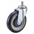 Swivel Stem Caster, Polyurthn, 5 in, 350 lb