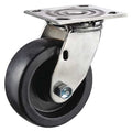 Swivel Plate Caster, Glass Filled Nylon, 4in, 800lb