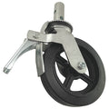 Scaffold Caster, Rubber, 8 in., 500 lb.