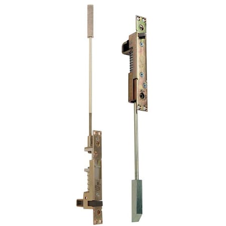 Latching Automatic Flushbolt, Metal Door