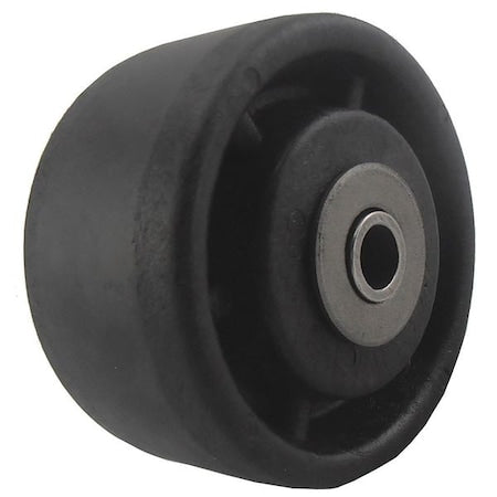 Caster Wheel, Nylon, 4 in., Up to 550 deg F