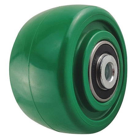 Caster Wheel, Polyurethane, 4 in., 1000 lb.