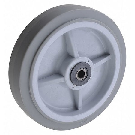 Caster Wheel, TPR, 8 in., 675 lb.
