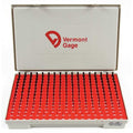 Black Ox-Coated Pin Gauge Set, Dim Type "