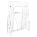 Magazine Holder, 1 Compartment, Clear