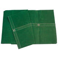 Standard Duty Tarp, 3 ft 6 in x 7 ft 6 in, 20 Mil, Green, Cotton Canvas
