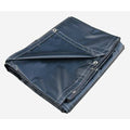 Heavy Duty Tarp, 19 ft 6 in x 13 ft 4 in, 20 Mil, Black, Vinyl
