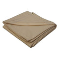 Heavy Duty Tarp, 7 ft 4 in x 9 ft 6 in, 20 Mil, Tan, Vinyl