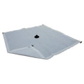 Tarp, Fire Retardant Drainage, Poly, 3x3Ft