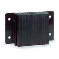 Dock Bumper, 10x4-1/2x10-3/4 In., Rubber