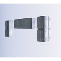 Dock Bumper, 10x4-1/2x14-3/4 In., Rubber