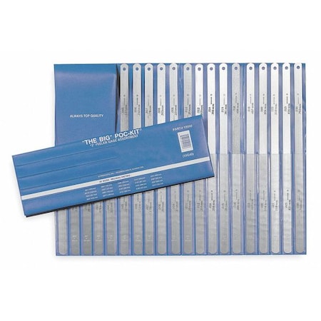 Feeler Gauge Set, Dimension Type "/Metric