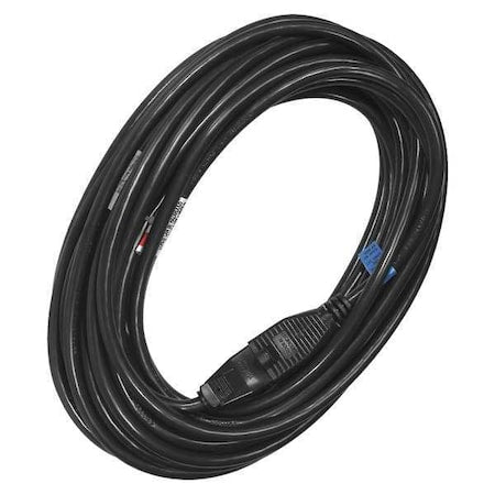 SJTW Extension Cord, 12 AWG, Outdoor, 12/3, 1 Outlets, 5-15R, Black, PVC, 5-15P, 50 ft