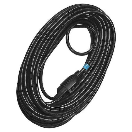 SJTW Extension Cord, 12 AWG, Outdoor, 12/3, 1 Outlets, 5-15R, Black, PVC, 5-15P, 100 ft
