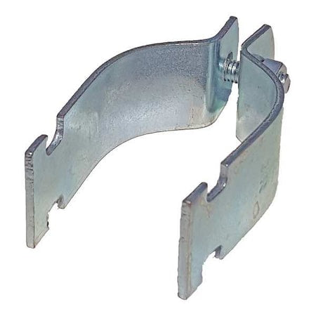 Channel Rigid Pipe Strap, 2-1/2 In, PK10