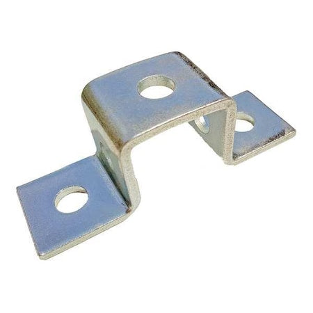 Channel U Fitting, Silver, Width: 5 3/8 in
