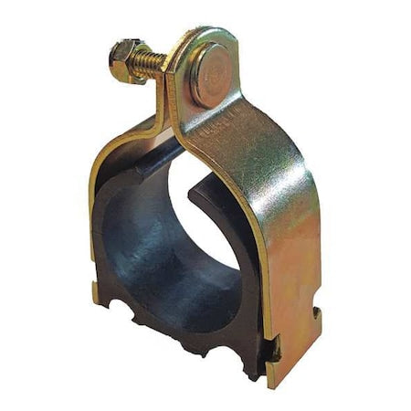 Channel Cushioned Clamp, 5/8 In, Gold